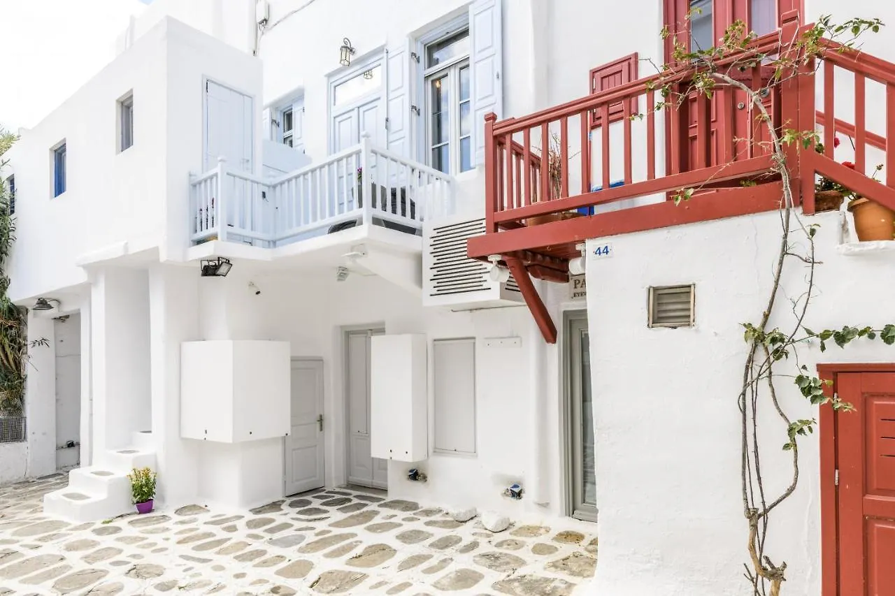 Semesterbostad Seablue Town Maisonette Mykonos Mykonos Town